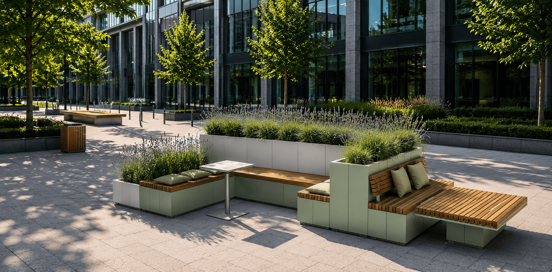 QUADRO urban furniture series