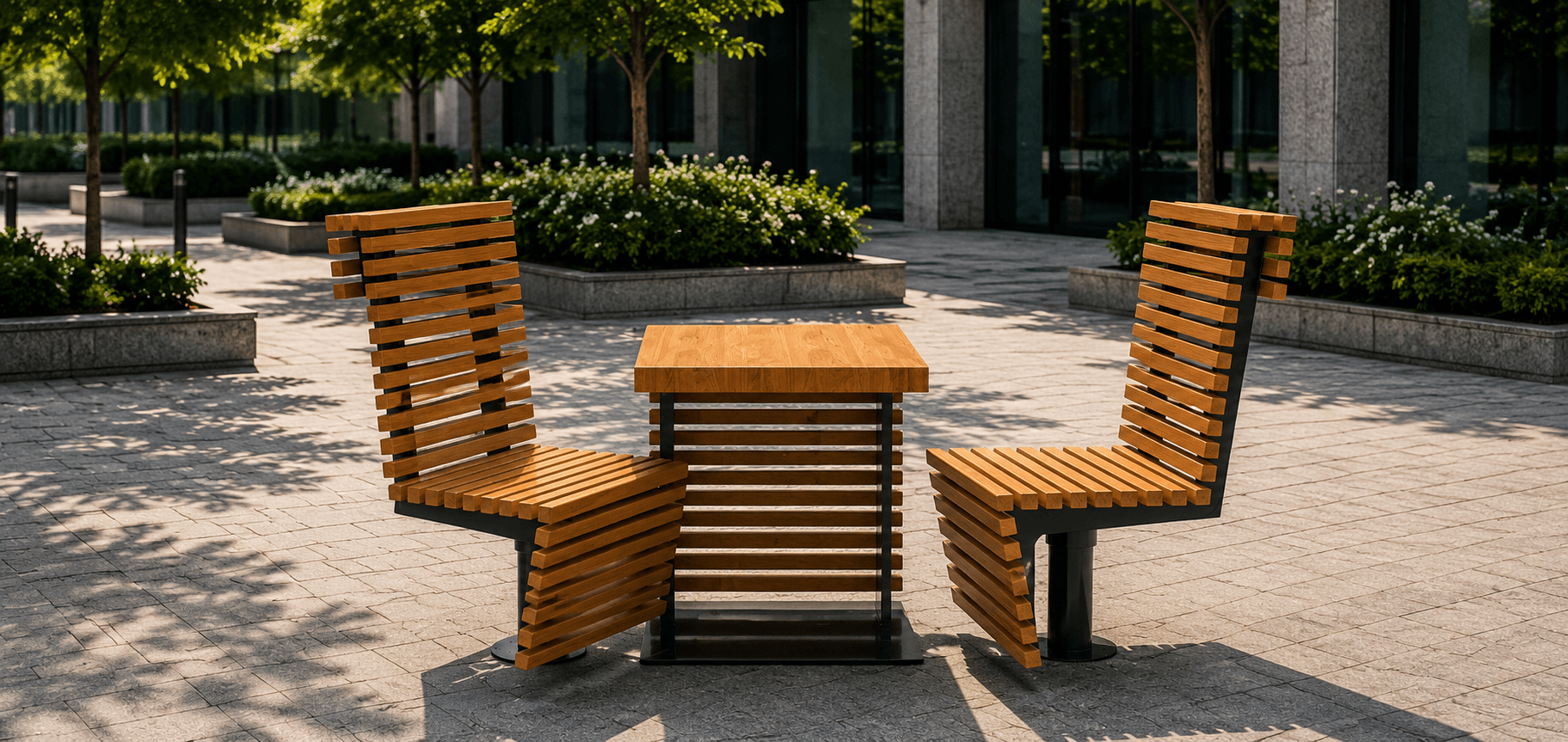 FLASH urban furniture series