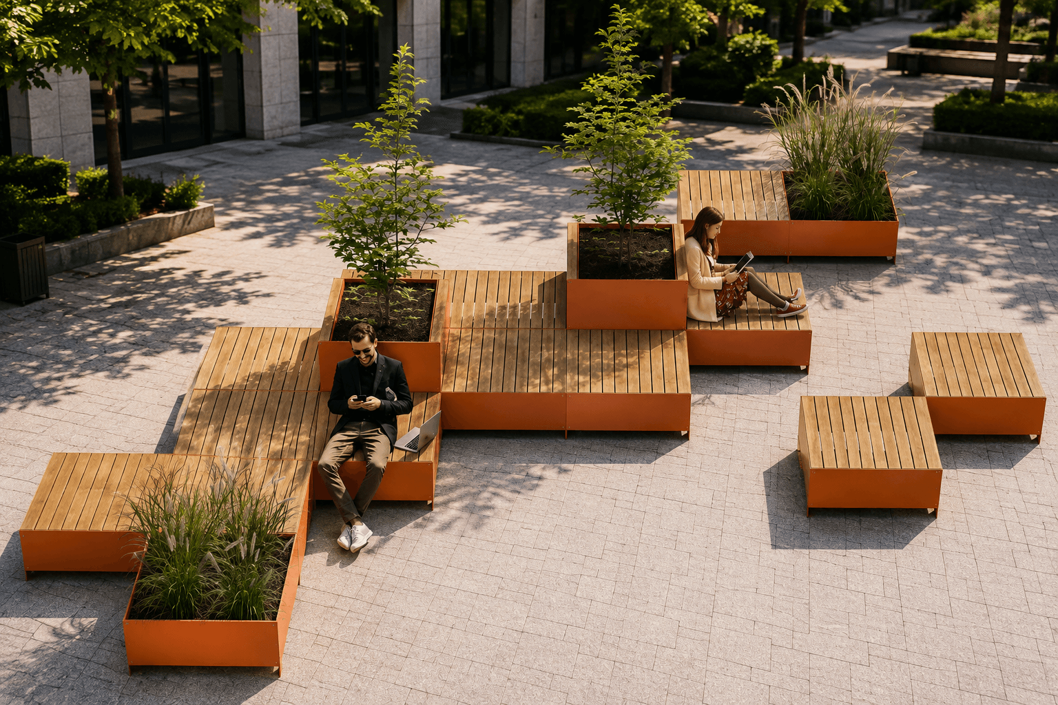 ORBIT urban furniture series